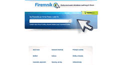 Desktop Screenshot of firemnik.cz